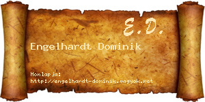 Engelhardt Dominik névjegykártya